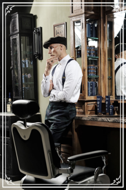 Classic barber furniture | Barbershop interior | Grooming furniture | Salon station | Barbershop